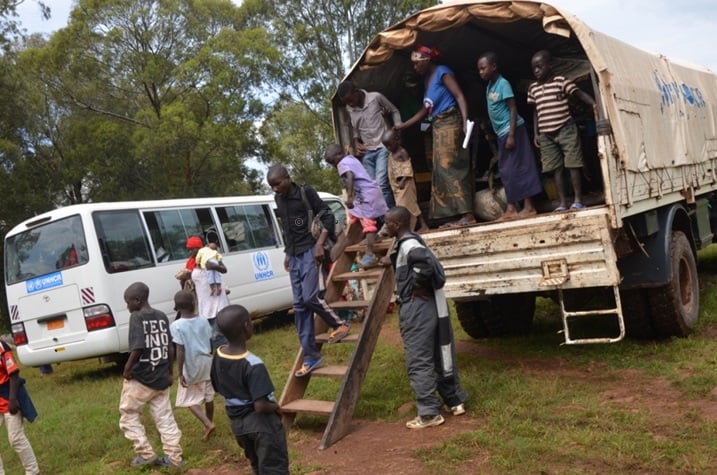 Aba banyarwanda ngo bishimiye kugaruka mu igihugu cyabo.