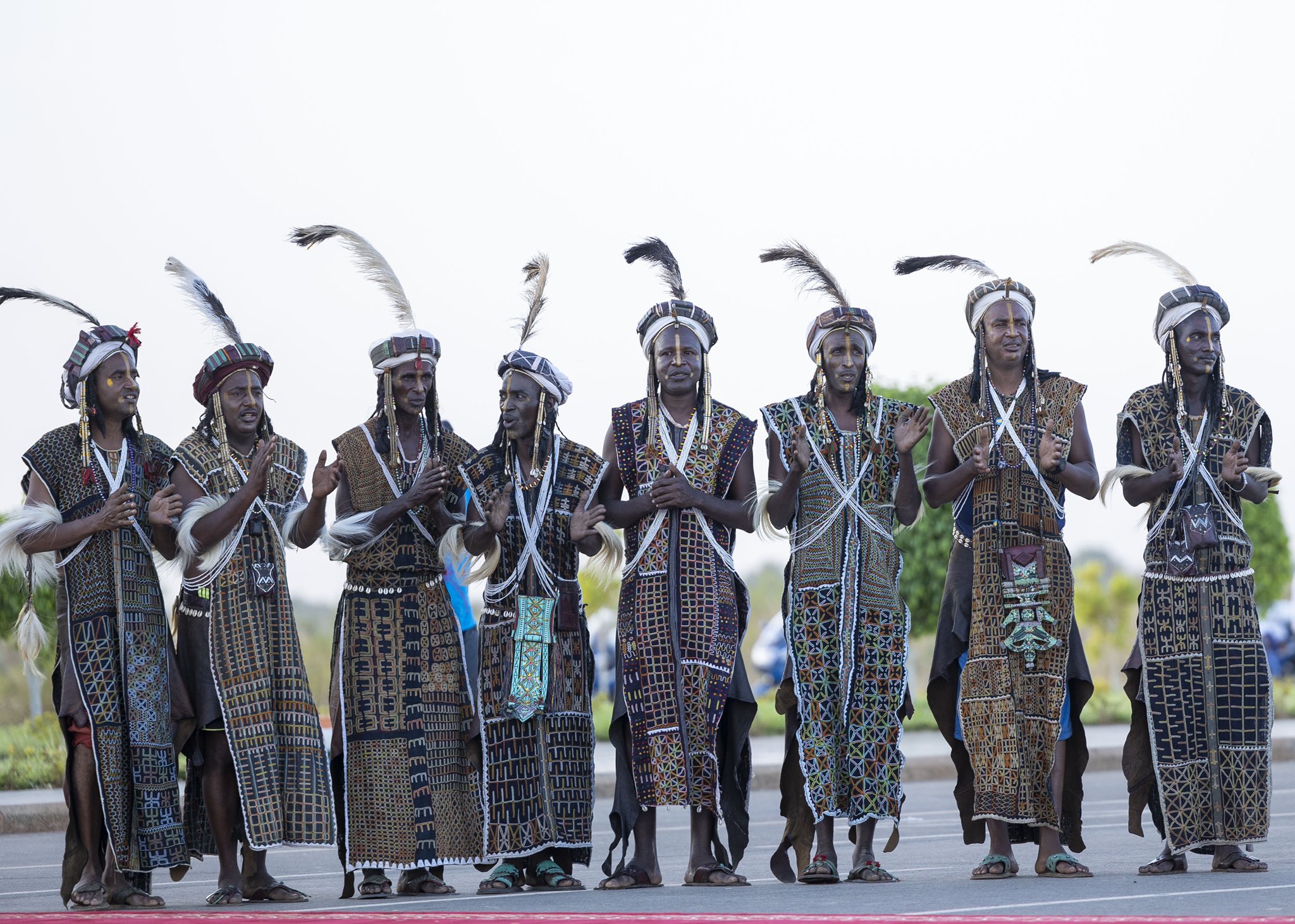 Ababyinnyi bo muri Niger bakiriye Perezida Kagame muri ubu buryo
