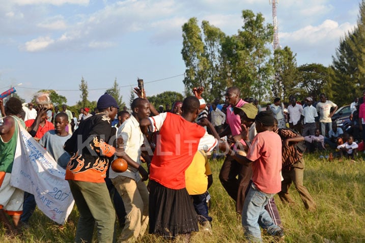 Abafana b'Ikipe y'Umurenge wa Rubona bogeje bacanye mu rweso ariko biranga baratsindwa