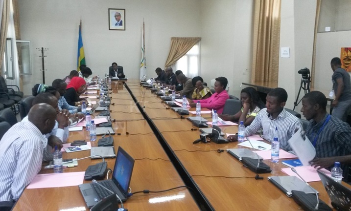 Abafatanyabikorwa ba MIGEPROF baganira kuri gahunda ya HeForShe.