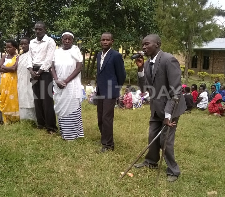 Nyamagabe: Abafite ubumuga bifuza ko Perezida Kagame akomeza kuyobora kuko yabahaye ijambo.