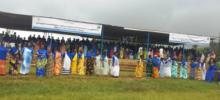 Aba ni abagore bahagarariye abandi kuva ku kagari kugeza ku rwego rw