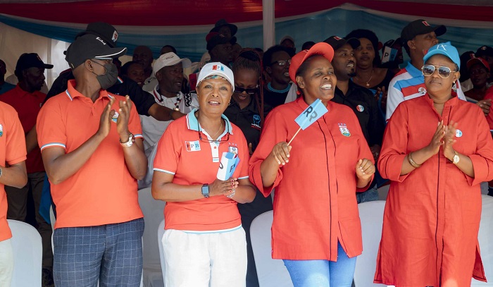 Abagore bishimira ko ubuyobozi burangajwe imbere na Paul Kagame bwabahaye ijambo