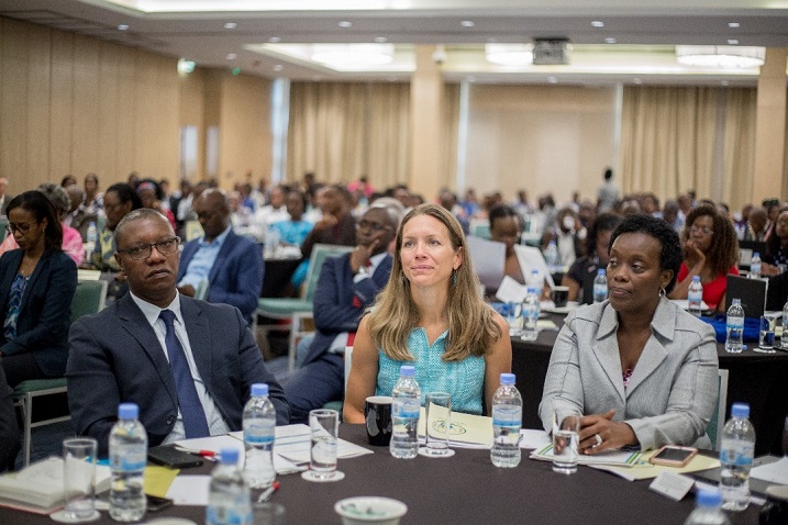Abahagarariye urwego rw'ubuzima mu Rwanda n'abafatanyabikorwa ni bamwe mu bitabiriye iyo nama