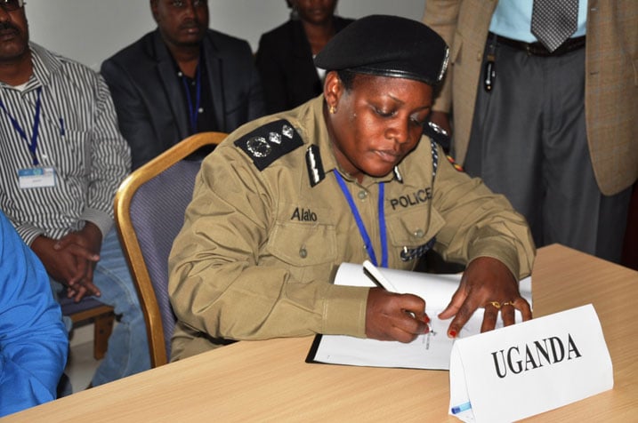Abaharariye ibihugu byabo bahawe umwanya wo kwemeza inyandiko yavuye mu nama nyunguranabitekerezo.