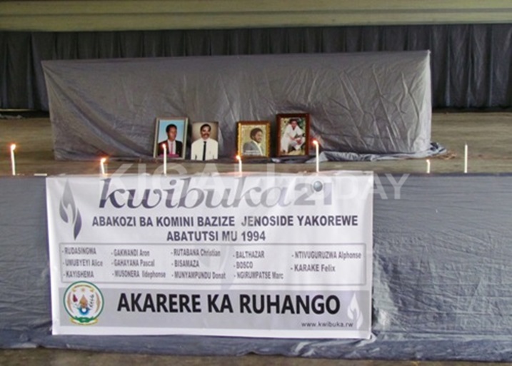 Abakozi b'amakomine bishwe muri Jenoside.