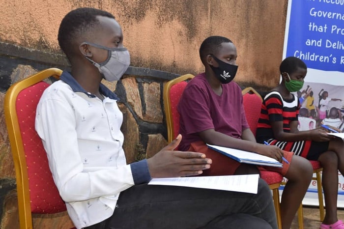 Abana bo muri Nyarugenge bakusanya ibitekerezo by