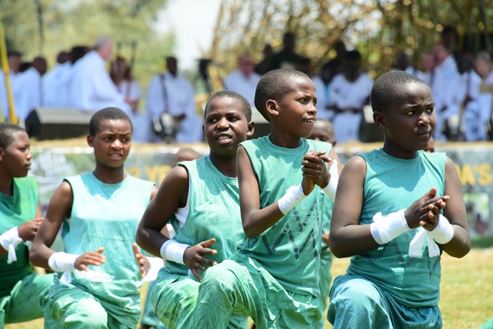 abana bari muri uyu muhango batahanye ishyari ryiza ryo gukorana imbaraga nabo bakazagaragara mu muhango ukomeye nk'uyu.