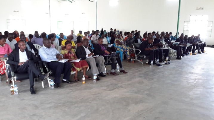 Abantu b'ingeri zitandukanye bitabiriye ikiganiro cy'urwego rw'Umuvunyi.