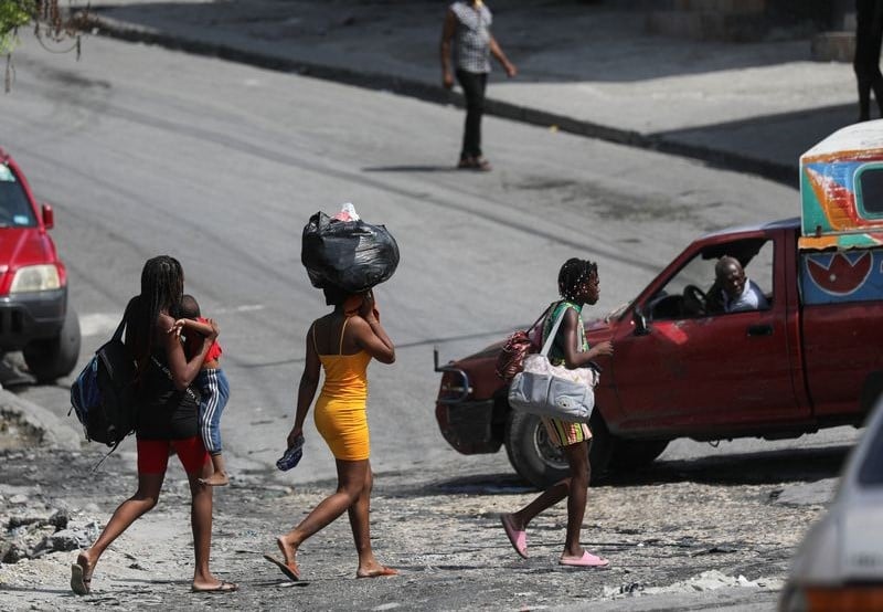 Abanya-Haiti basaga 10000 bavuye mu byabo mu cyumweru kimwe gusa kubera umutekano muke