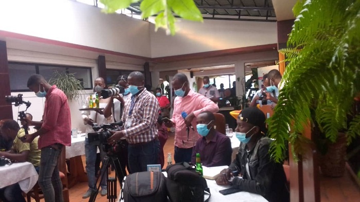 Abanyamakuru bitabiriye icyo kiganiro