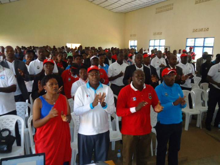 Abanyamurango ba RPF Inkotanyi mu karere ka Gicumbi bitabiriye inteko rusange.