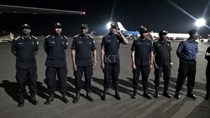Abapolisi bakuru baje guherekeza uyu mutwe ugannye Haiti.