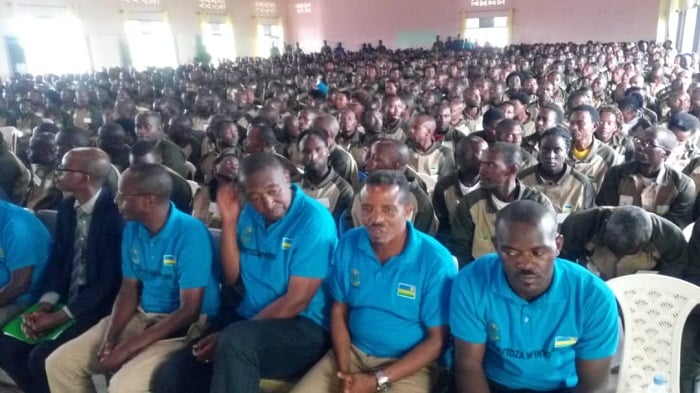 Abarimu b'amateka bari mu mahugurwa mu Karere ka Nyanza