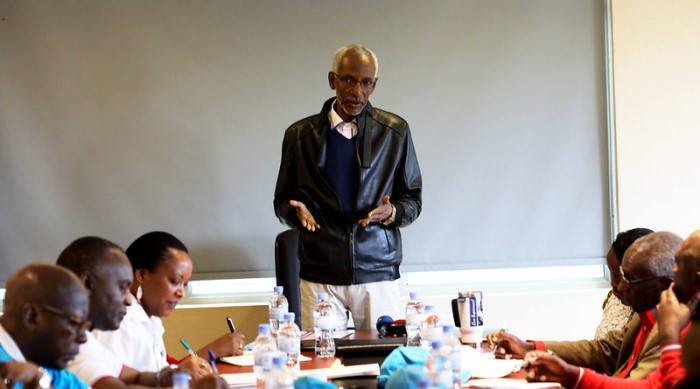 Umunyamabanga Mukuru wa FPR-Inkotanyi, François Ngarambe, ni we wafunguye aya mahugurwa