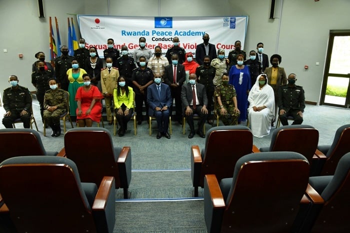 Abitabiriye aya mahugururwa uko ari 28 baturutse mu bihugu bitandatu byo muri EASF