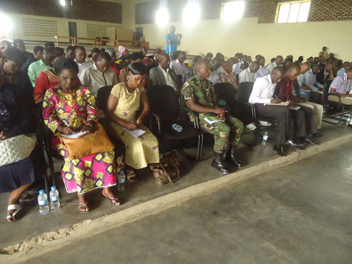 Abitabiriye aya mahugurwa banyuzwe n'ubusobanuro bahawe ku ishyirwaho ry'abakozi bahagarariye abandi.