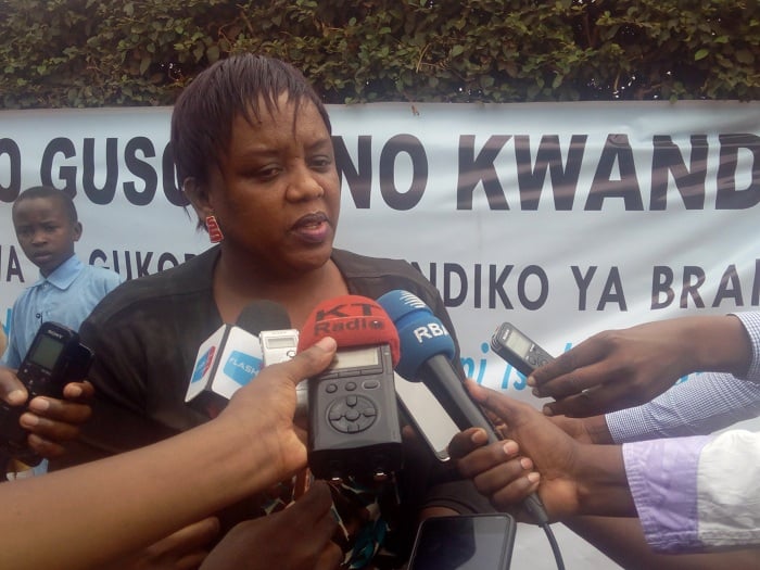 Beata Nyirabahizi avuga ko abana batabona na bo bashoboye