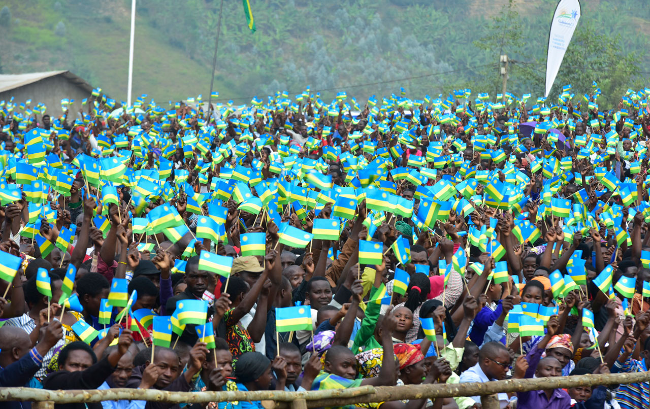 Abaturage bari bitabiriye uyu munsi wo kwibohora ari benshi