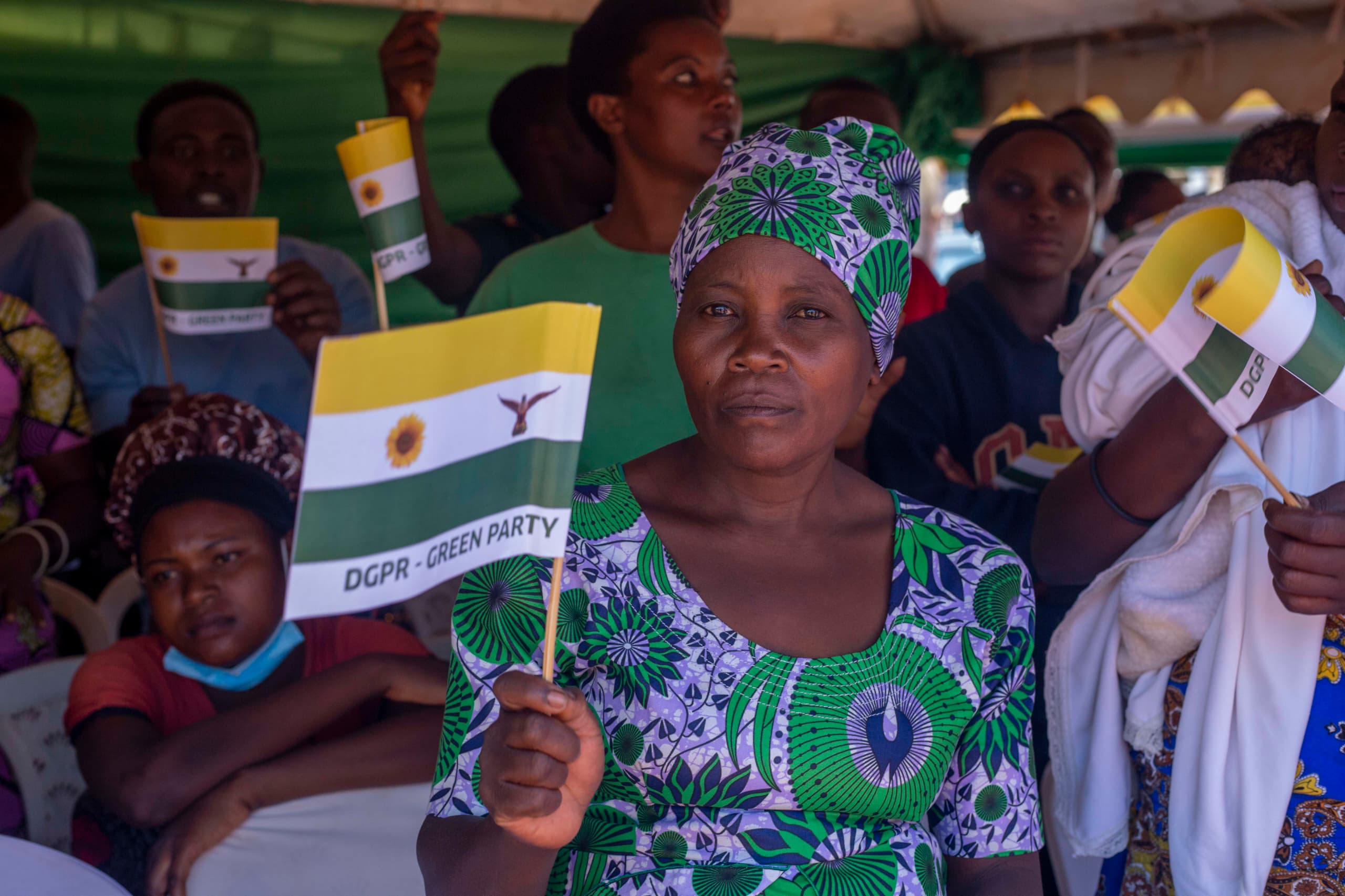 Abaturage bagaragarije Dr. Frank Habineza ko babangamiwe n'ikibazo cy'amazi