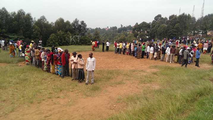 Abaturage bitabiriye amatora ari benshi