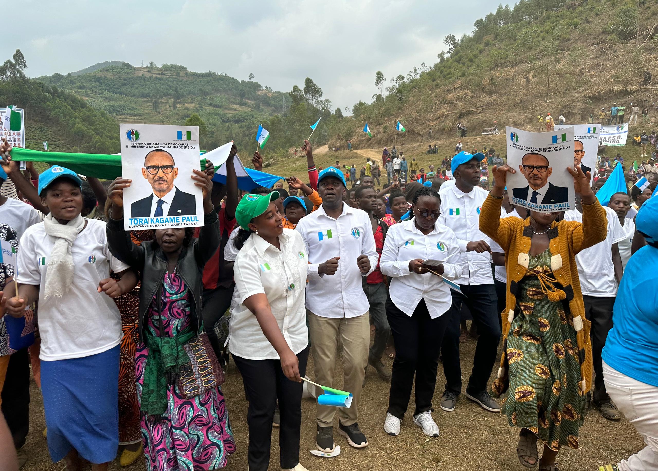 Abatuye mu Karere ka Gicumbi bavuga ko gutora Kagame ari ihame kubera ibikorwa bitandukanye by'iterambere yabagejejeho 