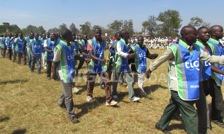 Abamotari ku karasisi mu birori byo Kwibohora.