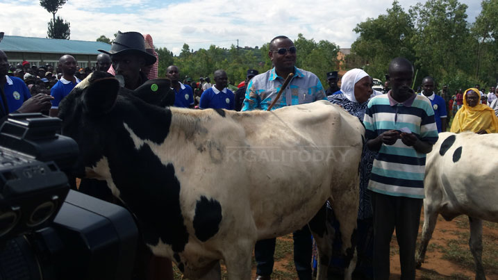 Abasangirangendo bagabiye inka 10 Abarokotse Jenoside yakorewe Abatutsi batishoboye