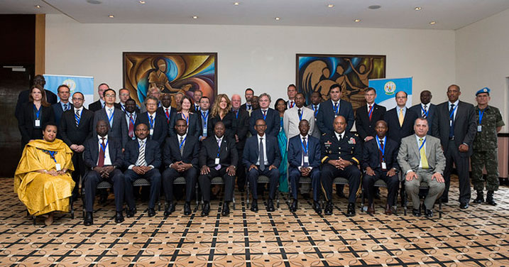 Abayobozi b'Ingabo, Polisi n'Ikigo gishinzwe gucunga amagereza by'u Rwanda; abahagarariye inzego z'umutekano z'ibihugu bitandukanye ku isi, ndetse na ba Ambasaderi batandukanye bitabiriye inama.