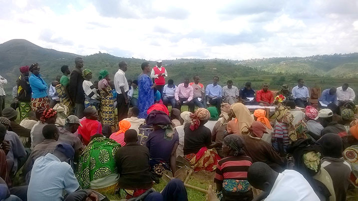 Abayobozi bagiriye abaturage inama yo kwirinda amakimbirane mu ngo.