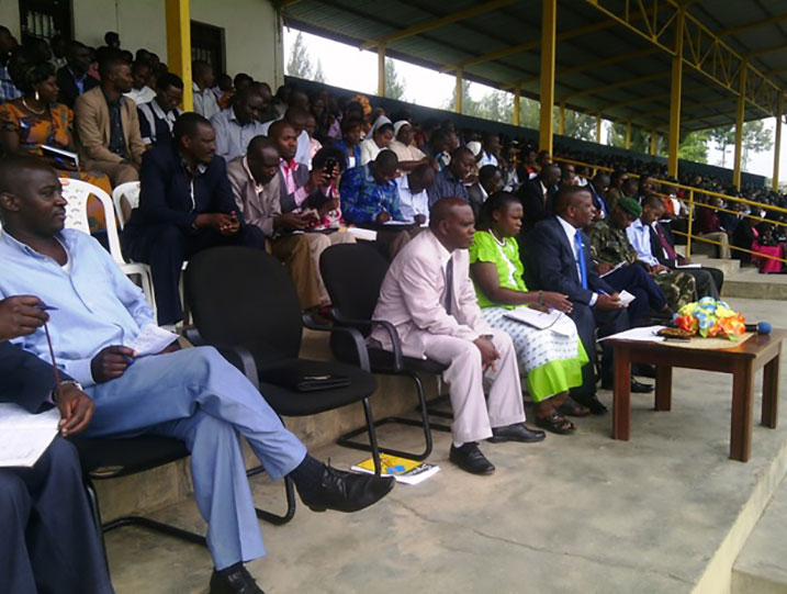 Abayobozi batandukanye bitabiriye inama y