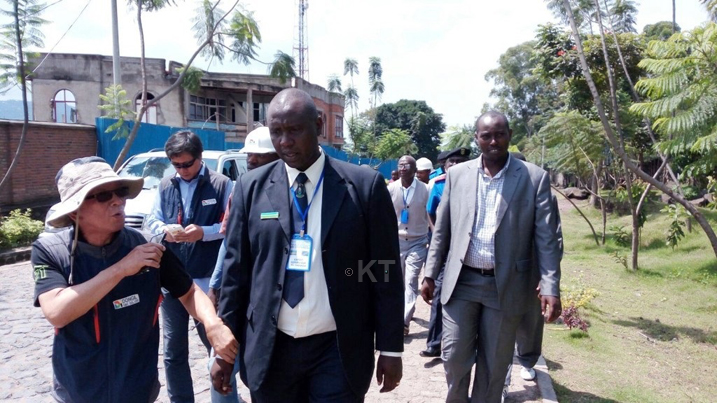 Abayobozi b'u Rwanda na Congo basura ku ruhande rw'rwanda ahashyizwe imbago