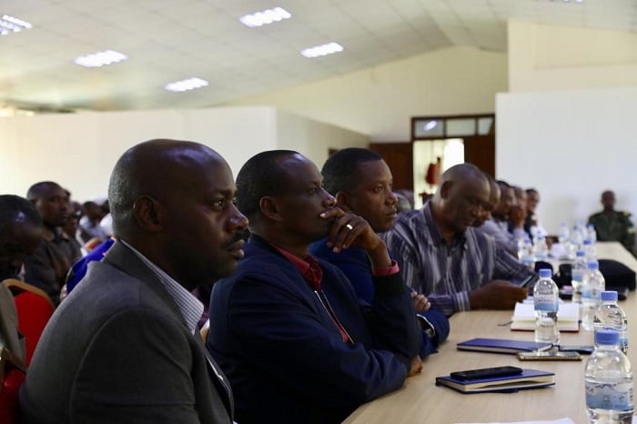 Abayobozi b'uturere twa Gatsibo, Kayonza na Kirehe bari bari muri iyi nama