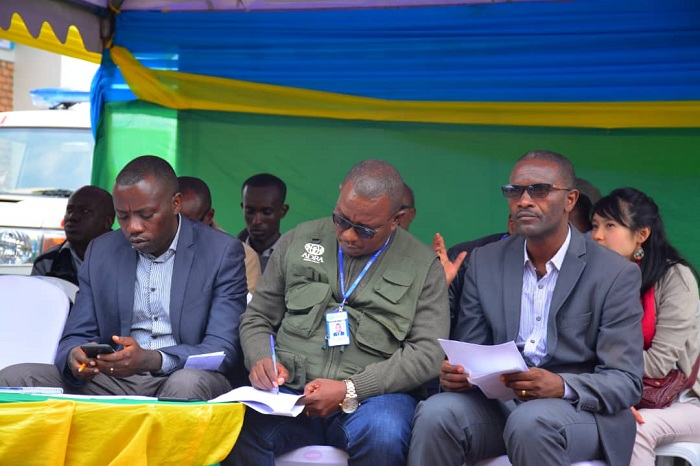 Abayobozi ba ADRA Rwanda, Akarere ka Nyabihu n'Intara bitabiriye umuhango wo gutaha inyubako y'ababyeyi