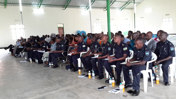 Abayobozi ba Polisi y'igihugu Mu Ntara y'Amajyepfo bitabiriye ikiganiro ku gukumira Ruswa n'akarengane.