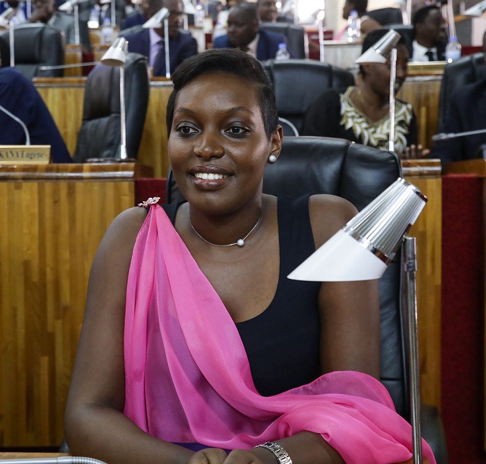 Madame Irere Claudette, Umunyamabanga wa Leta muri Minisiteri y'Uburezi ushinzwe ikoranabuhanga, imyuga n'ubumenyingiro