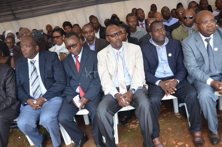 Abayobozi batandukanye baje kwibuka.