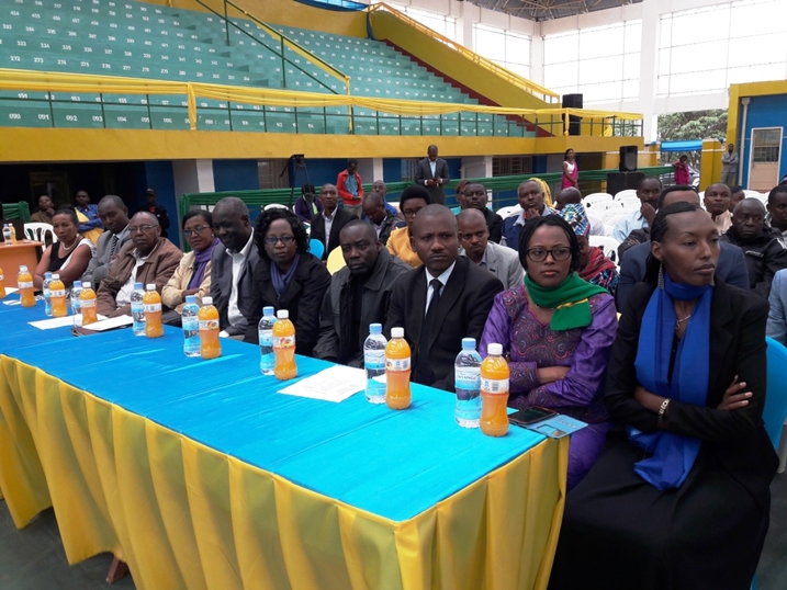 Abayobozi batandukanye mu nzego z'igihugu bakomoka i Rubavu bari bitabiriye iyi nama.
