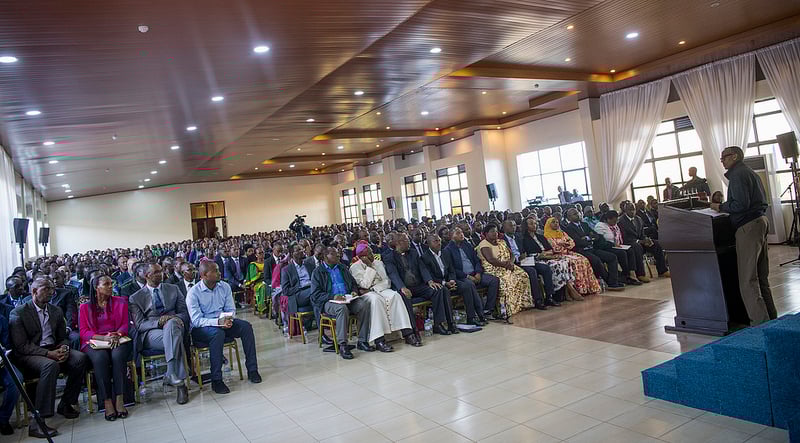 Abayobozi mu nzego zitandukanye bakurikiye impanuro za Perezida Kagame