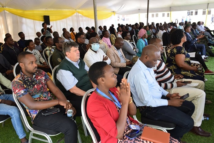 Bamwe mu bitabiriye uwo muhango