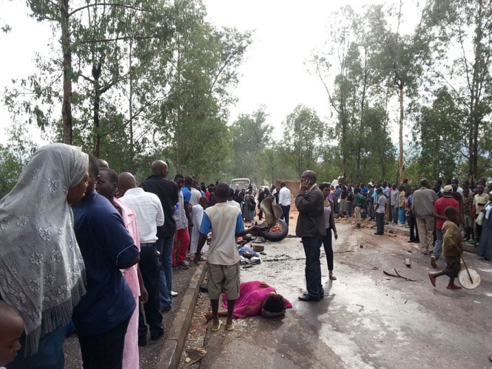 Iyi mpanuka ngo yaba ihitanye benshi abandi barakomereka.