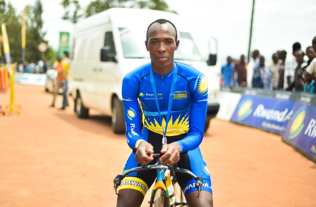 Adrien Niyonshuti, kapiteni wa Team Rwanda muri iri rushanwa