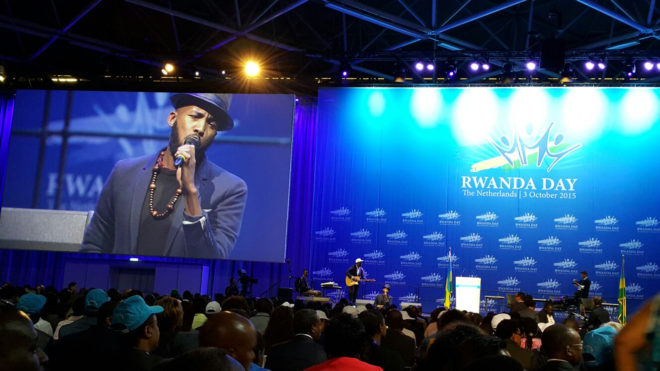 Umuhanzi Thierry nawe uba muri Diaspora yagaragaje ubuhanga bwe mu ijwi.