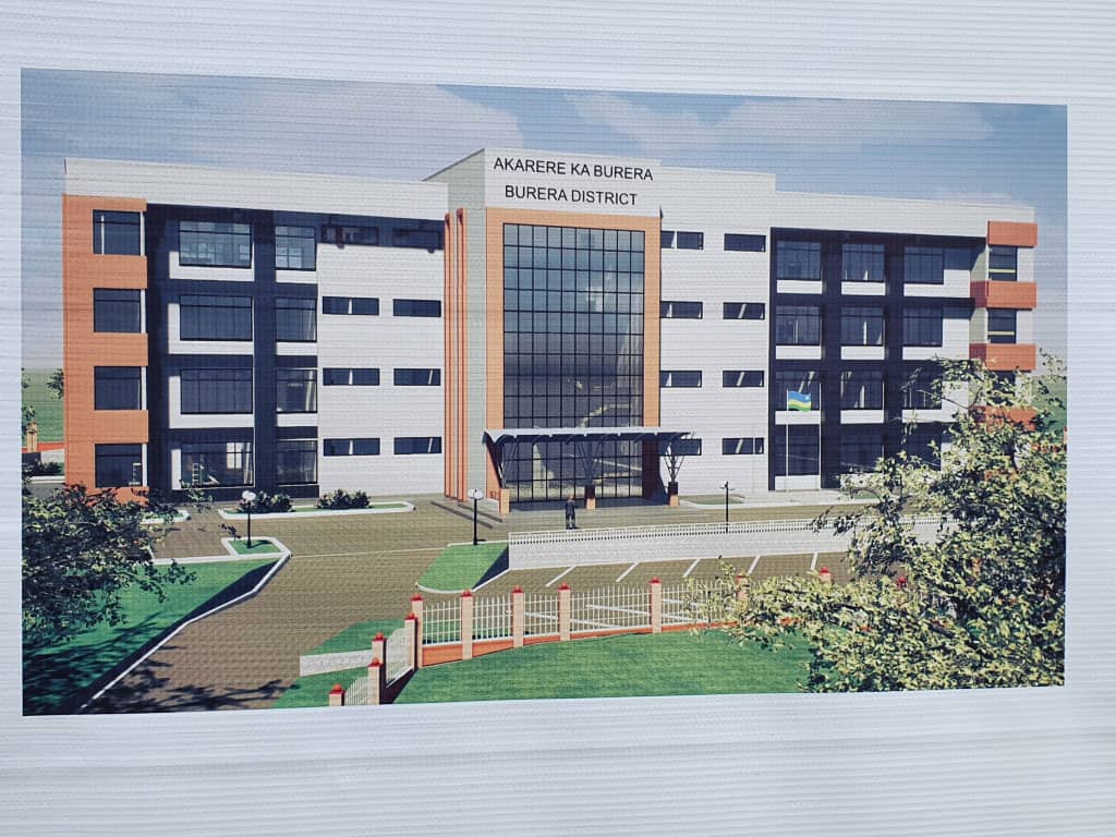 Igishushanyo mbonera kigaragaza uko Akarere ka Burera kazaba kubatse
