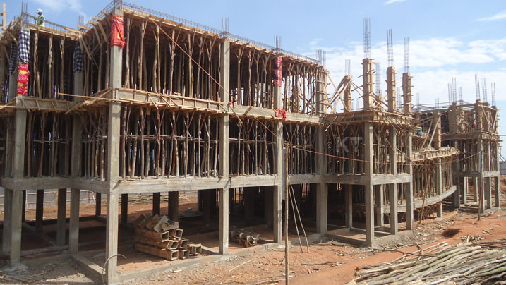 Inyubako nshya y'akarere ka Nyanza yatangiye kubakwa izaba igizwe n'amagorofa 4