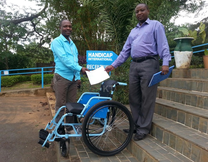 Kuri uyu wa gatatu ku kicaro cya Handicap niho uyu muryango watanze iri gare.