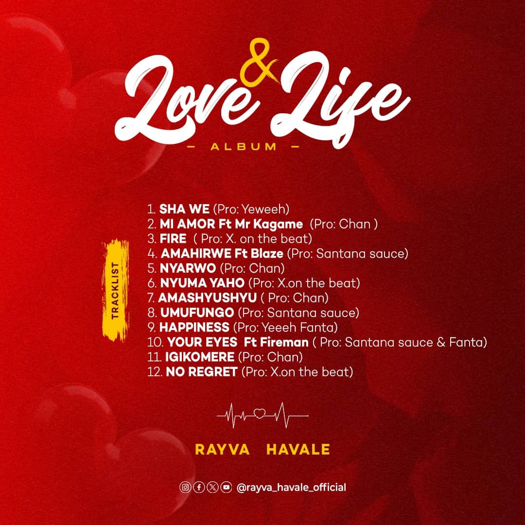 Album Love and Life ya Rayva Havale