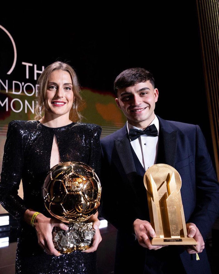 Alexia na Pedri bakinira FC Barcelona