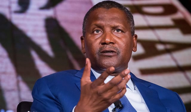 Kugabanuka k'umutungo wa Dangote bihuzwa n'ibibazo by'ubukungu biri muri Nigeria