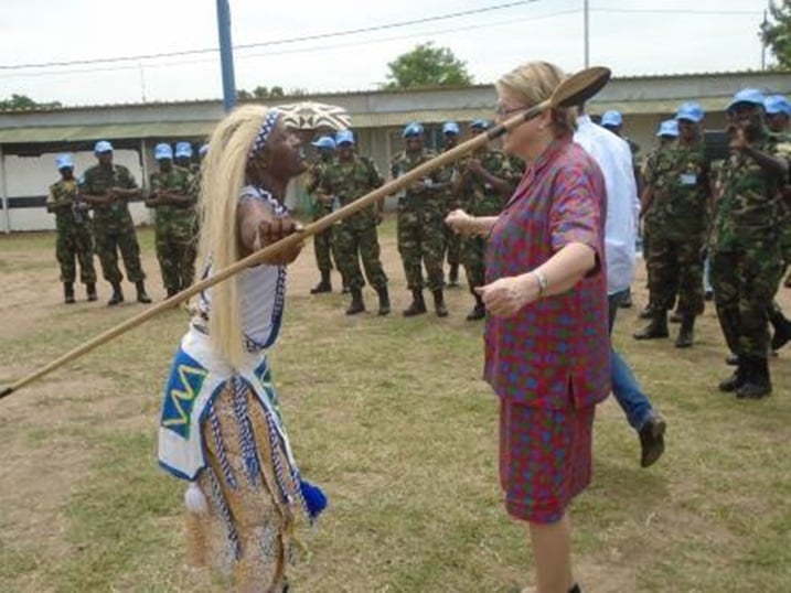 Yakirijwe n'imbyino ziranga umuco Nyarwanda.